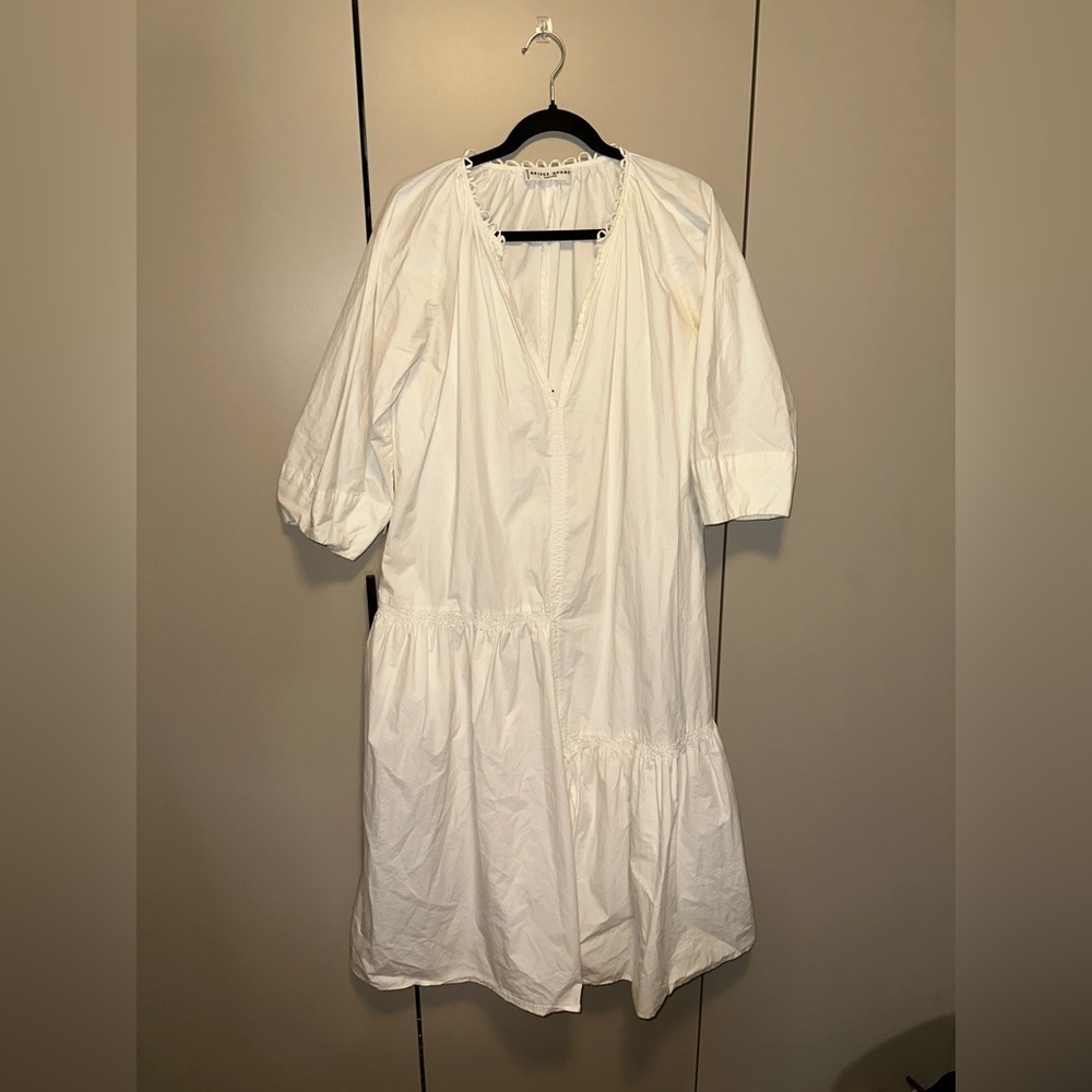 Apiece Apart White Maxi Flowy dress